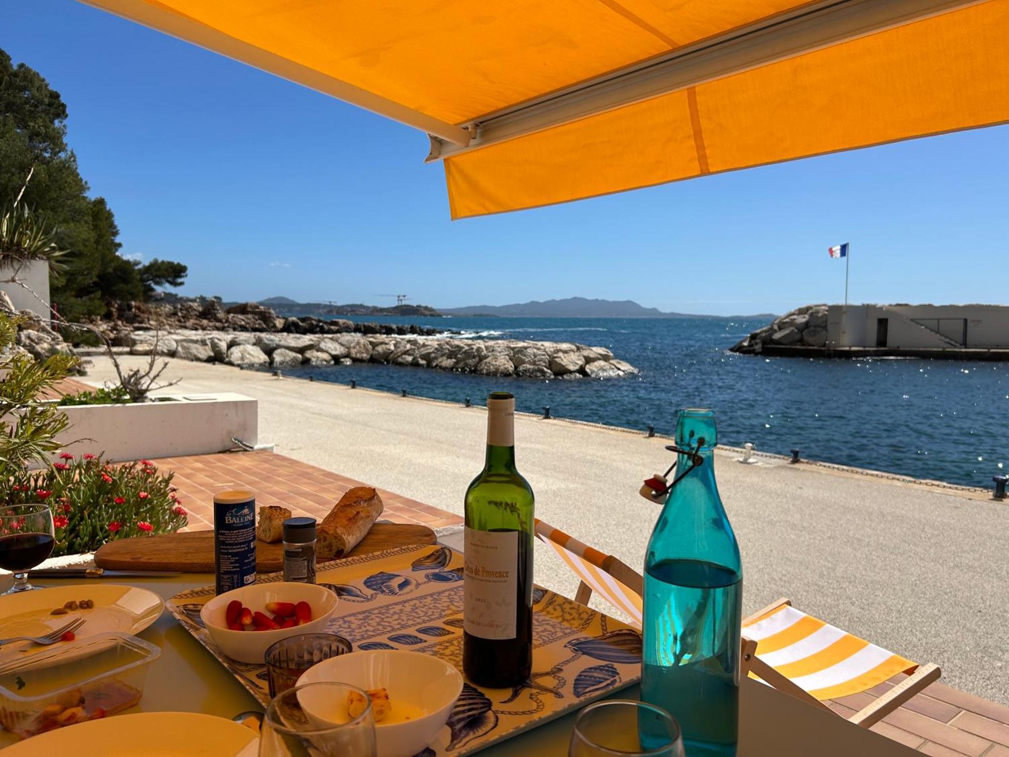 Horizon Bleu Bandol : Appartement Pieds Dans L'Eau Dış mekan fotoğraf