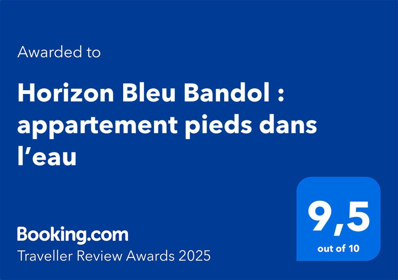 Horizon Bleu Bandol : Appartement Pieds Dans L'Eau Dış mekan fotoğraf