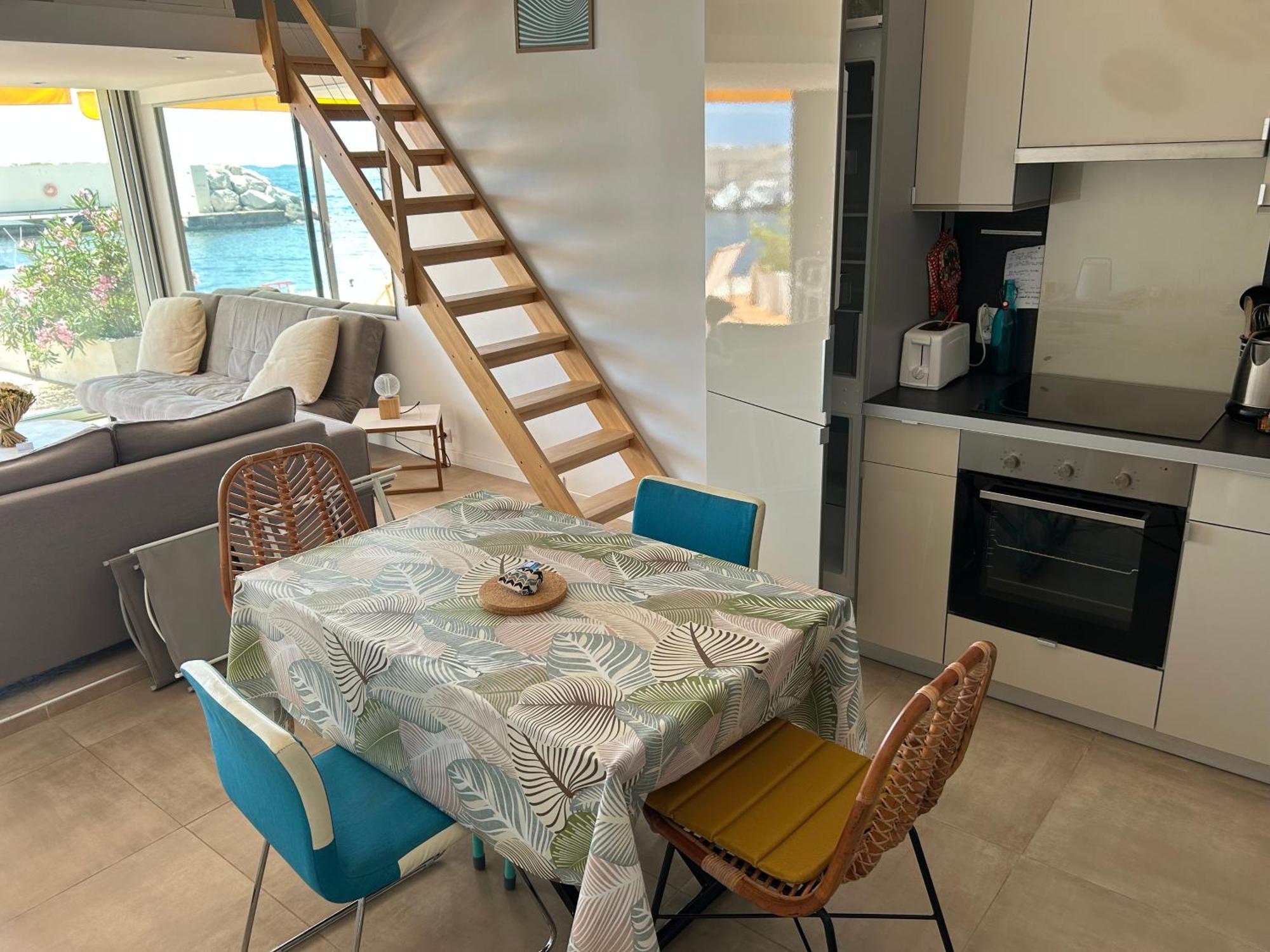 Horizon Bleu Bandol : Appartement Pieds Dans L'Eau Dış mekan fotoğraf
